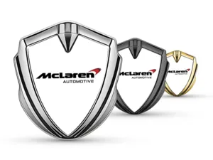 McLaren Emblem Metall Abzeichen Robuster Premium Bau